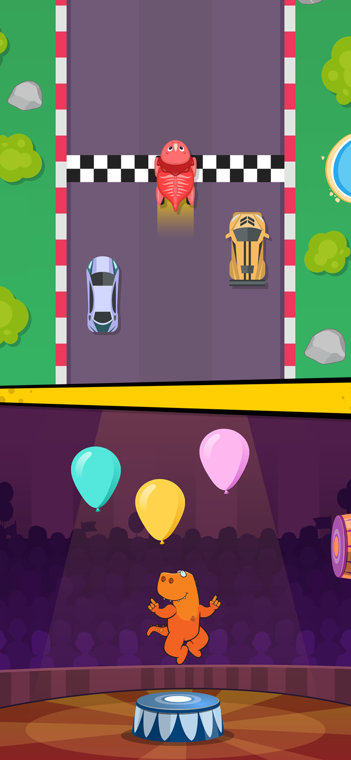 Dinosaur games for kids 3-8