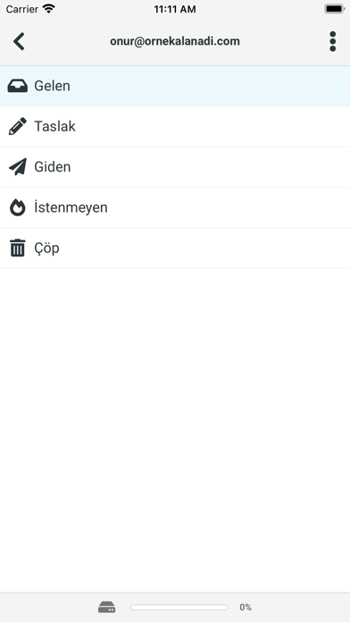 E-Posta: TURKTICARET'den Screenshot