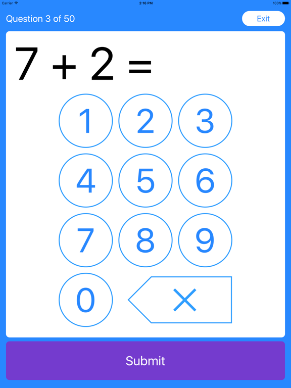 Best Math App for Kids iPad screenshot