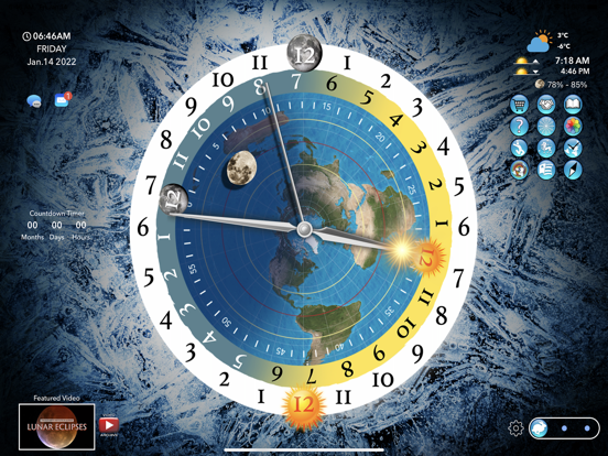 Flat Earth Sun, Moon & Zodiac iPad app afbeelding 8