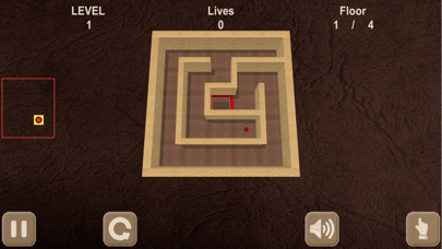 Red ball & maze. Inside View Screenshot
