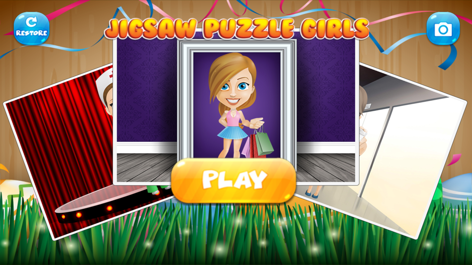 jigsaw girls cartoon - 1.0 - (iOS)