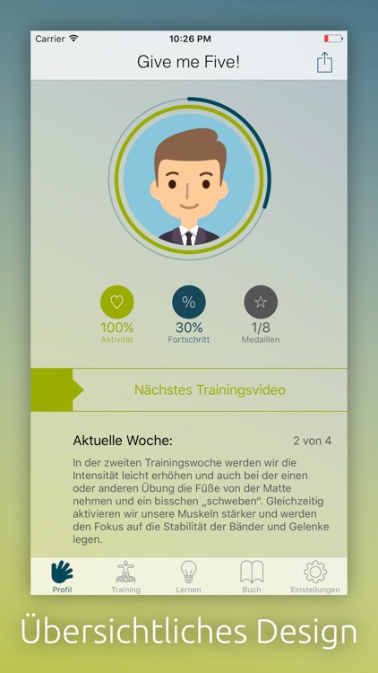 5 Minuten Trampolintraining