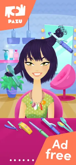 Game screenshot Girls Hair Salon apk