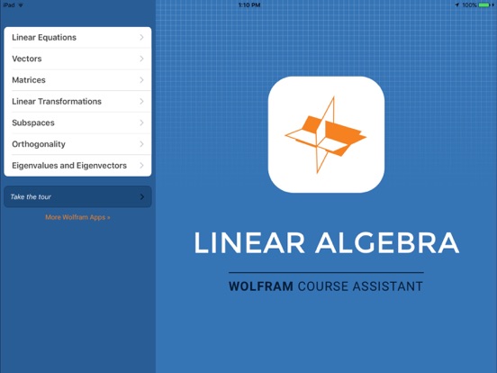 Screenshot #4 pour Wolfram Linear Algebra Course Assistant