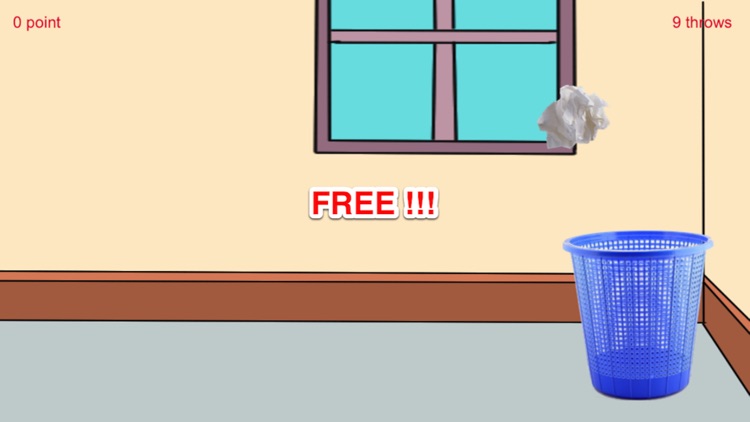 Throw Paper In Bin - Play Paper Ball Toss screenshot-3