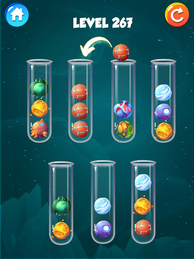 Galaxy Color Ball- Sort Games on the App Store