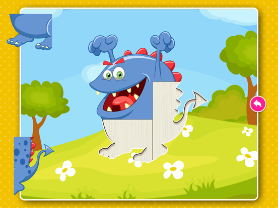 Monster Puzzle Games: Toddler Kids Learning Apps iPad app afbeelding 2