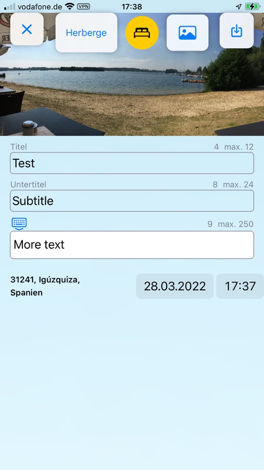 #2. Camino Map (iOS) 由: Gunter Pienkny