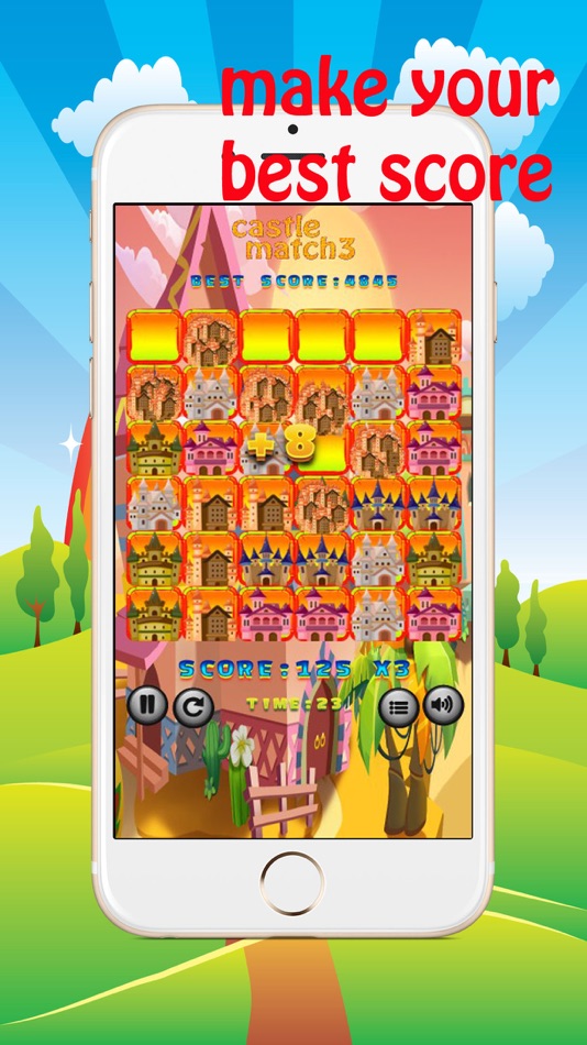 Castle Match3 Games - matching pictures for kids - 1.0.0 - (iOS)