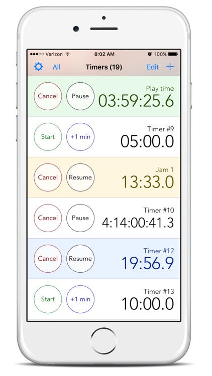 Timers M - A Multiple Timers App