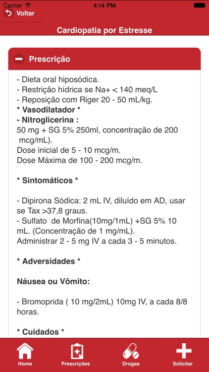 Prescrições Médicas em Cardiologia.