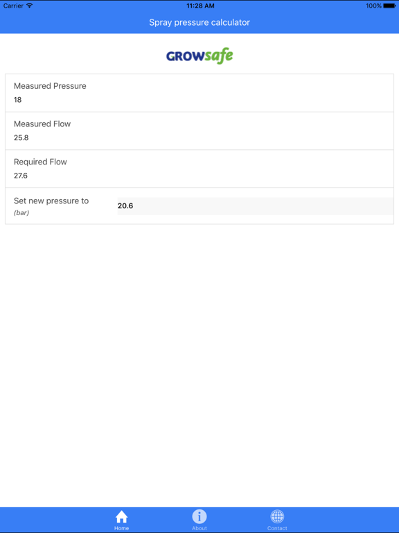 Screenshot #4 pour Growsafe Pressure Calc