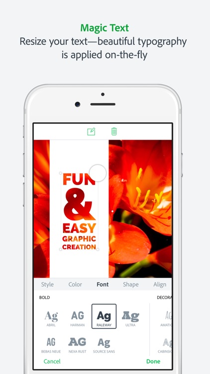 Adobe Spark Post – Create stunning graphics screenshot-4