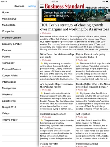 Business Standard screenshot 2