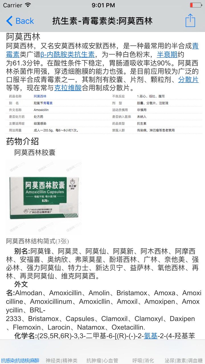 对症下药-常用西药分类介绍大全 screenshot 4