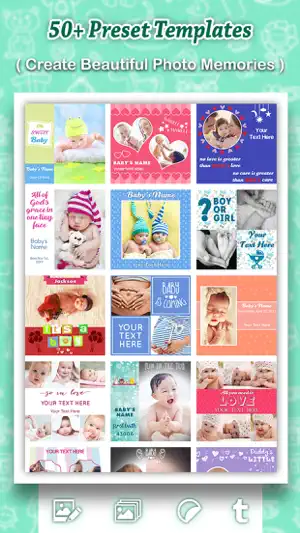 Baby Photo Shoot : Beautify Baby Milestones & Pics screenshot 5