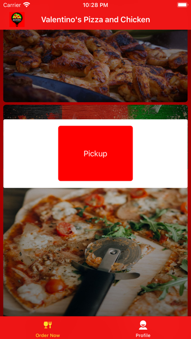 Valentino's Pizza and Chicken Screenshot