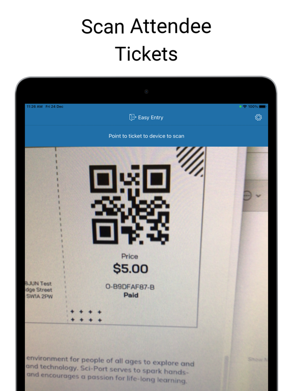 Screenshot #6 pour SimpleTix Easy Entry