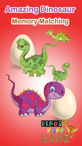 Game screenshot Amazing Dinosaur Memory Matching Game Kid Toddlers mod apk