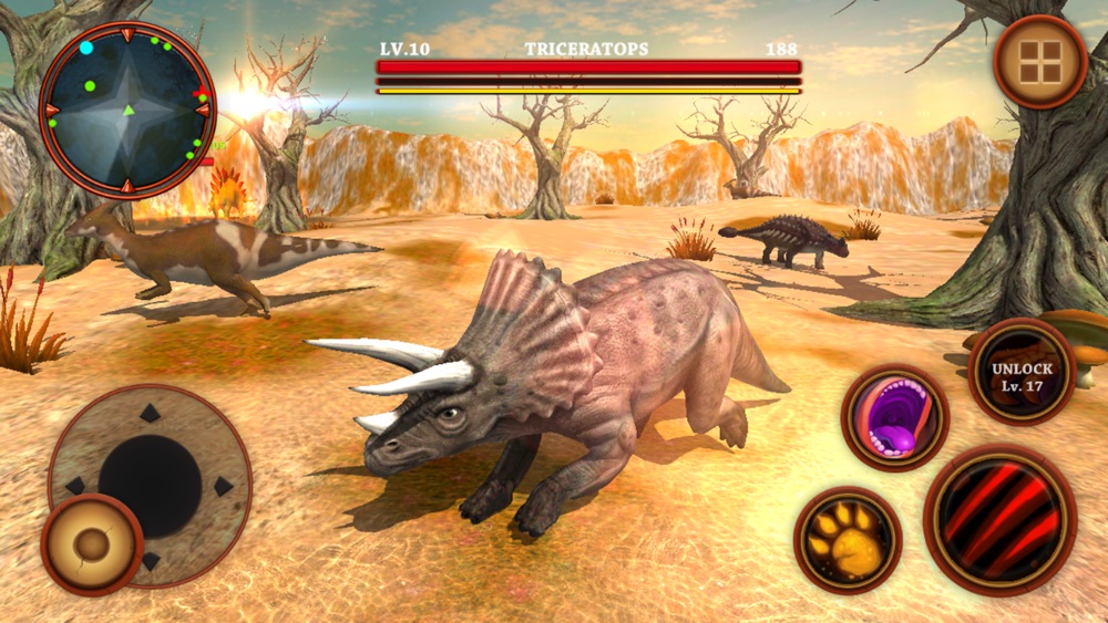 Triceratops Simulator : Real Dinosaurs Survival 3D