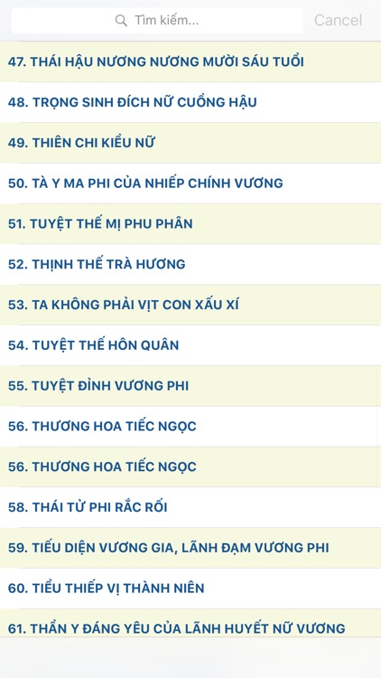 Truyện Ngôn Tình Xuyên Không - Xuyen Khong Offline screenshot-3