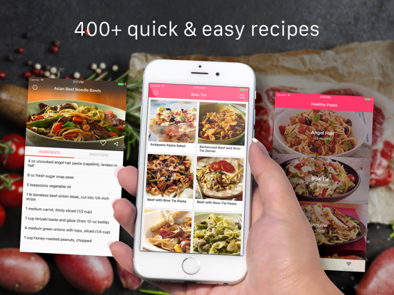 Screenshot #4 pour Healthy Pasta Recipes, Noodle Recipes, Ingredients