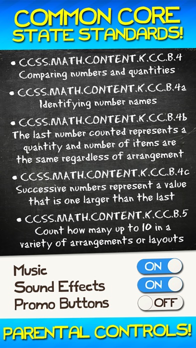 Number Games Match Game Free Games for Kids Math iPhone screenshot 4 - Education app