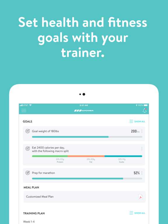 Screenshot #6 pour Mpower Fitness Online