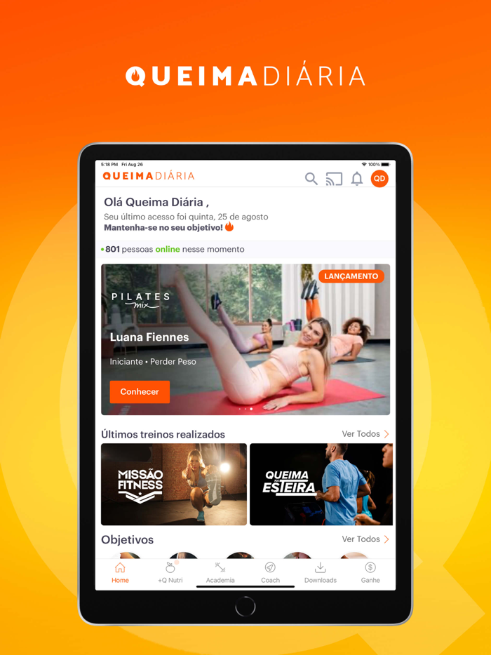 Queima Diária - Treino em Casa