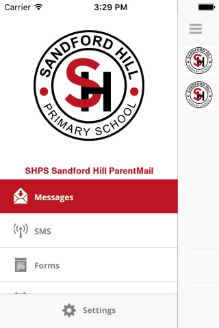 SHPS Sandford Hill ParentMail (ST3 5AQ) screenshot 2