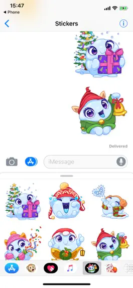 Game screenshot Christmas Snow - Xmas Sticker apk