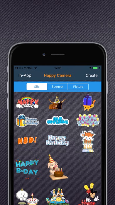 Happy Camera: Happy Birthday Gifs & Photo Quotes screenshot 2