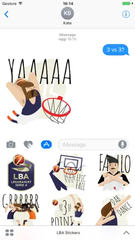 Game screenshot LBA stickers - LegaBasket Serie A hack