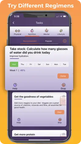 Game screenshot Happily Health, a Wellness App hack