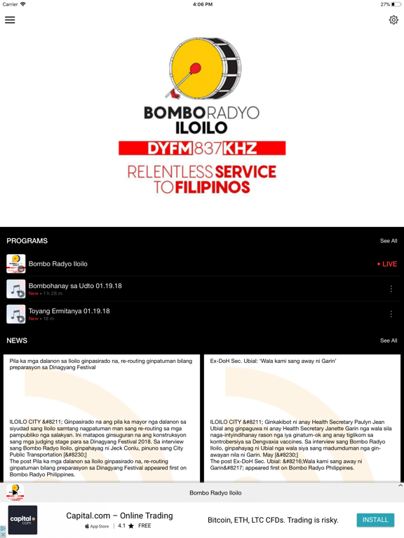 Screenshot #4 pour Bombo Radyo Philippines