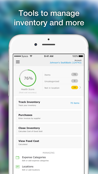 How to cancel & delete Sysco Mobile Inventory from iphone & ipad 4