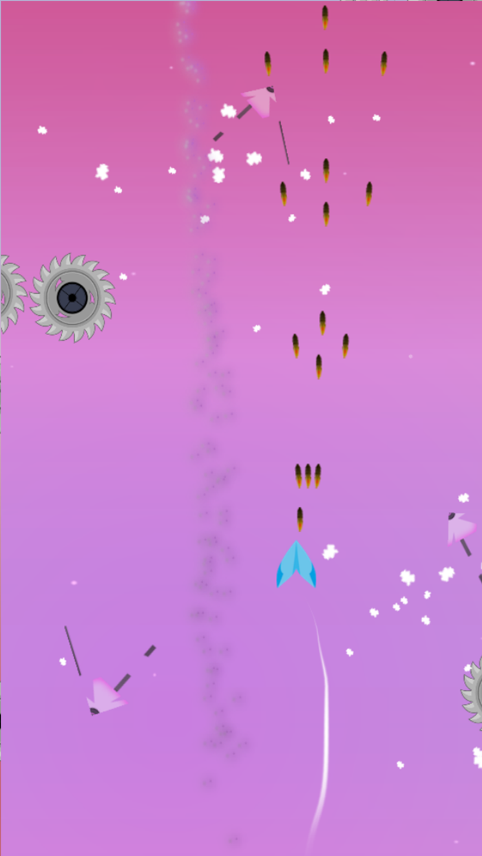 Paper Plane - Avoid Object and Dont Grind Saw Blade