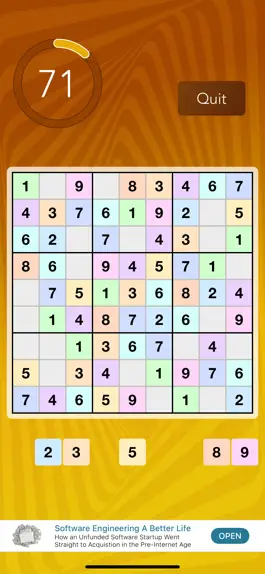 Game screenshot Brain Monitor: Sudoku hack