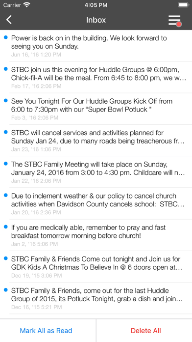 Strong Tower Bible Church Screenshot
