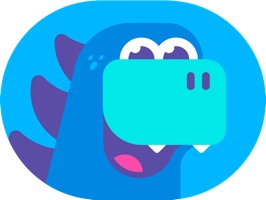 Free sticker pack of dinosaur Drako with rich variety of emotions