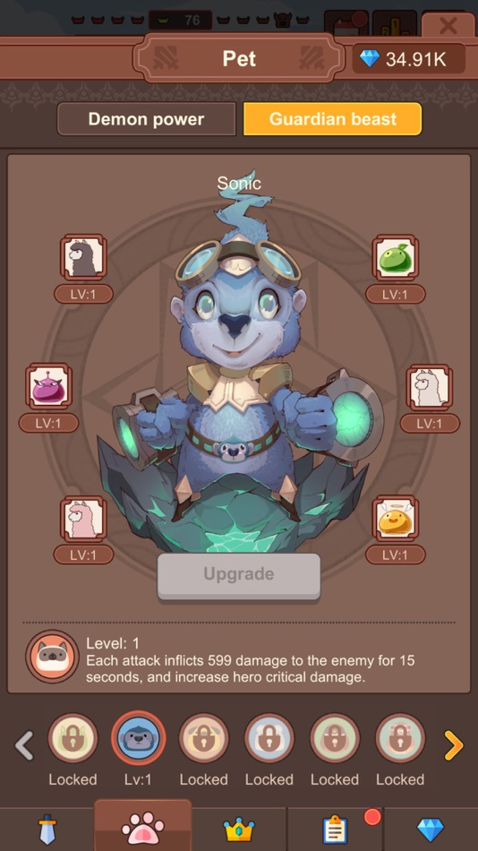 #3. Click Chronicles Idle Hero (iOS) 由: CapPlay Interactive Inc.