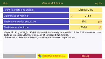 Screenshot #2 pour Chemical Solution Simple