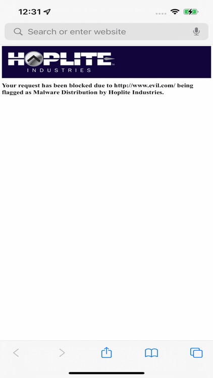 Hoplite Browser Security