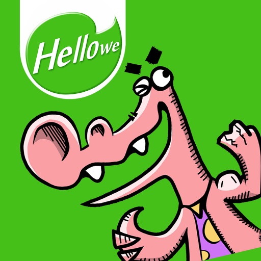 Hellowe Stickers:Pinkodile icon