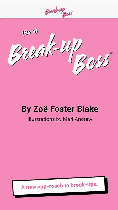 Break-Up Boss by Zoë Foster Blake screenshot 1 of 5