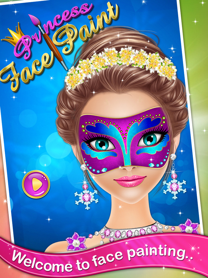 Princess Face Paint - Girls games for kids