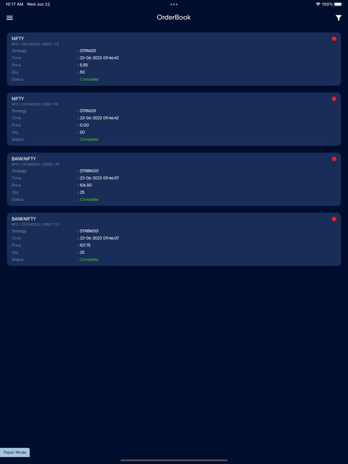 AlgoSuccess - Algo Trading App