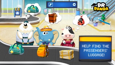 Dr. Panda Airport Screenshot