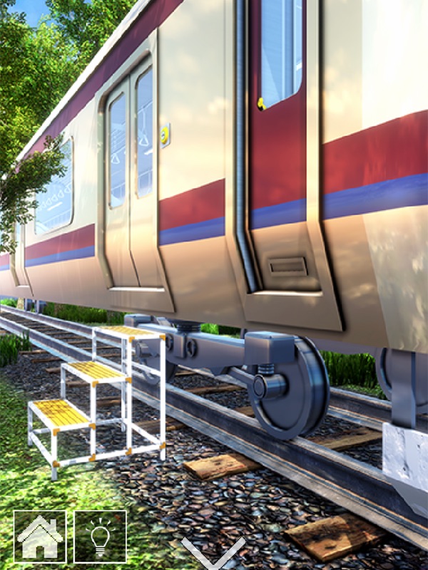 脱出ゲーム　電車のある道 screenshot 7